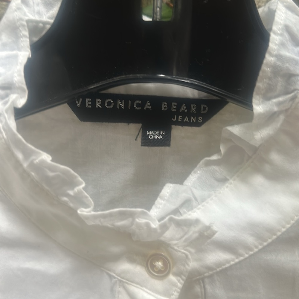 Veronica Beard Jaliyah Cotton Blouse View 4